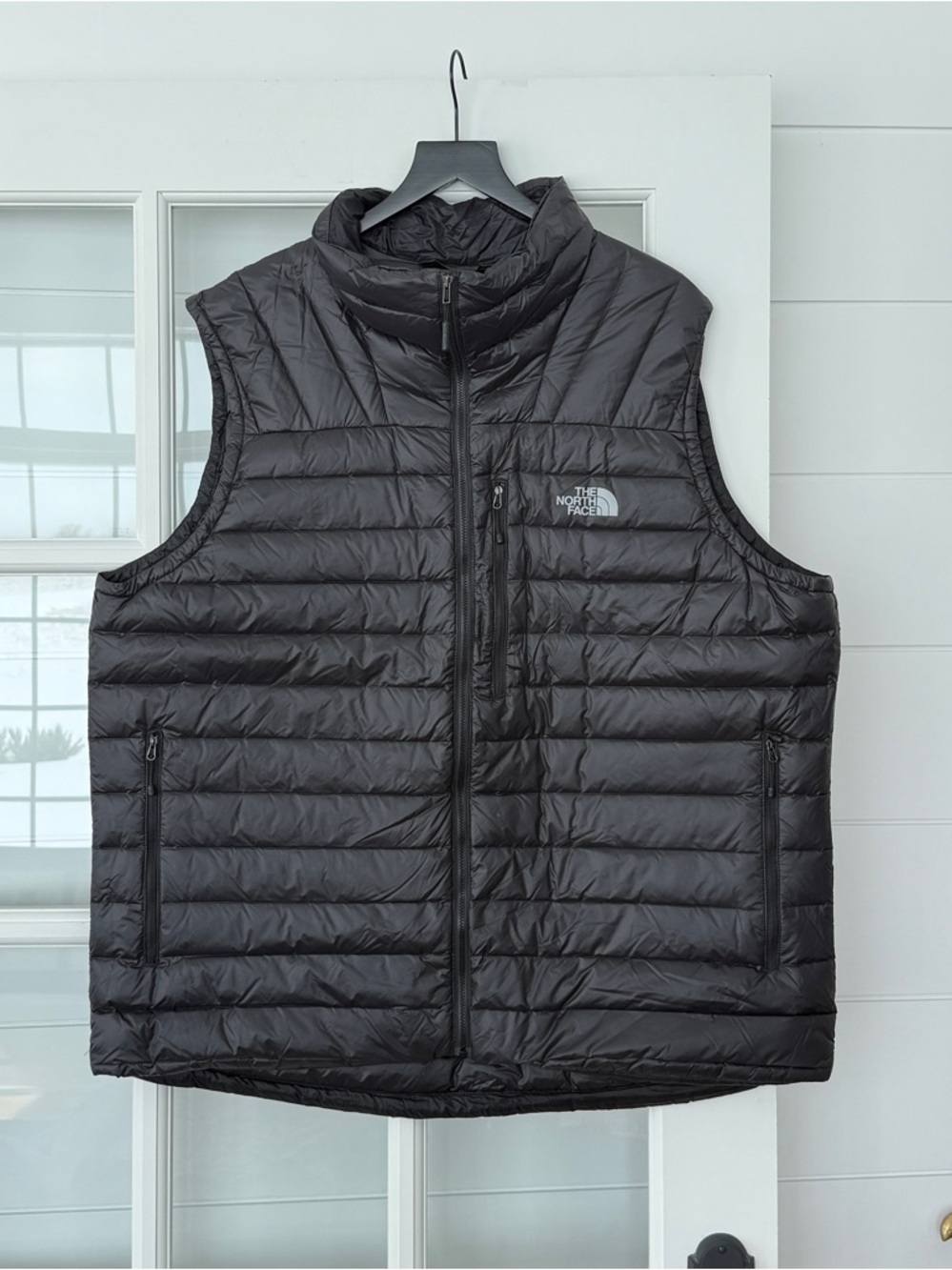 The North Face Black Quilted Down Vest